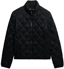 Superdry Damen Fuji Lite Jacke mit Rautensteppung