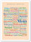Poster Nordsee Wörter DIN A4