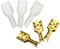 100 Set Kabelstecker Set Crimpverbinder 6.3mm Flachsteckhülsen Flachstecker Spade Kabelschuhe Sleeve