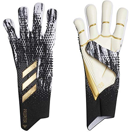 adidas Herren Pred Pro Handschuhe, Black/White/Goldmt, 12