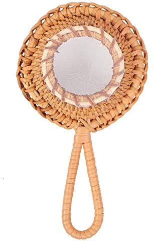 Nikou Colador de té Filtro de té de bambú Filtros de té duraderos Juego de regalo de té de cocina elegante(2#)