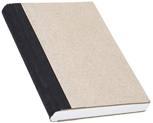 Gusti Buch Leder - Virginia Nachfüllpack Notizbuch Skizzenbuch Tagebuch Reisetagebuch Seiten nachfüllbar DIN C6 Nachfüllpack Braun Leder