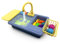 CLEMENT CLEMENTINE - Juego de vajilla y Fregadero - Juego de imitación - 101190 - Azul - Plástico - Hogar - Niño - Juego de té - Pilas no Incluidas - 45 cm x 27 cm - A Partir de 3 años