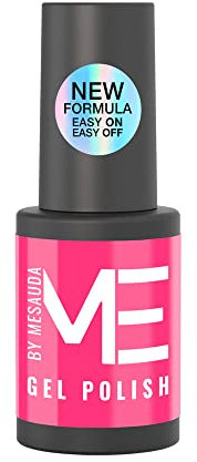 Me by Mesauda Semipermanenter Nagellack Rosa - 206 Party - Gel-Nagellack - Formel Easy On - Easy Off - Vegan und Cruelty free - 4,5 ml