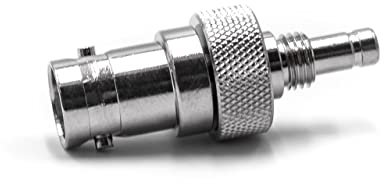 vhbw BNC Antennenadapter kompatibel mit Motorola CP040, CP140, CP150, CP160 Walkie-Talkie, Handheld - Antenne Funktest Adapter