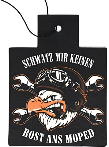 Spaß Kostet Duftbaum Schwatz Mir keinen Rost ans Moped Lufterfrischer Auto Fresh