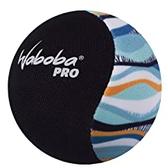 Waboba Pro Water Bouncing Ball - Wasserfestes Strandspielzeug, Poolspiele für Kinder & Erwachsene, Outdoor-Spaß - Wavey Stripes (6,6 cm)