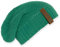 KNIT FACTORY - Coco Mütze - Strickmütze für Damen und Herren - Slouch Beanie - Wintermütze mit Wolle - Hochwertige Qualität - Bright Green