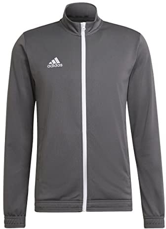 adidas Herren Entrada 22 Track Jacket, Team Grey Four, L Long