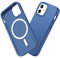 RHINOSHIELD SolidSuit Case Compatible with Magsafe for [iPhone 12 mini] | Shock Absorbent Slim Design Protective Cover with Premium Matte Finish 3.5M / 11ft Drop Protection - Cobalt Blue