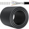 Ethernet Cable 80m, Cat 7 Long Bulk Internet Cable 80 Meters Shielded RJ45 Network Cable High Speed Outdoor Indoor, Wifi Cable 10Gbps 600MHz SFTP Black Waterproof LAN Patch Cable for Router Switch