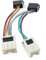 Car ISO WIRING HARNESS Stereo Radio Plug Lead Loom Adaptor For N-i-s-s-an X-Trail T30 350Z Replacement of accessories
