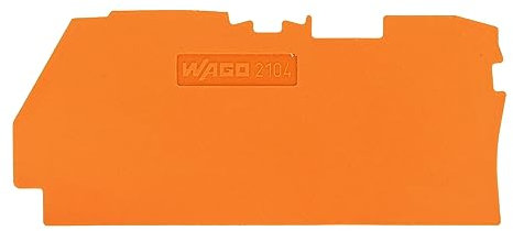 2104-1292 | WAGO END AND INTERMEDIATE PLATE