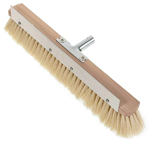 SIDCO Backofenbesen Pizzaofenbürste Ofenbesen Holzbackofen Besen XXL Fiber 50 cm