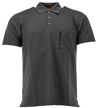 TOM COLLINS Herren Poloshirt Kurzarm Outdoorshirt mit Liegekragen Sefos, Größe:4XL, Farbe:anthrazit