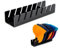 xtemtoamz Porta Cappelli Portaoggetti - Espositore Cappelli, Appendi Cappelli, Organizzatore Baseball Cap, Cappelliera in Acrilico, Può Conservare 7 Cappelli, Neroi