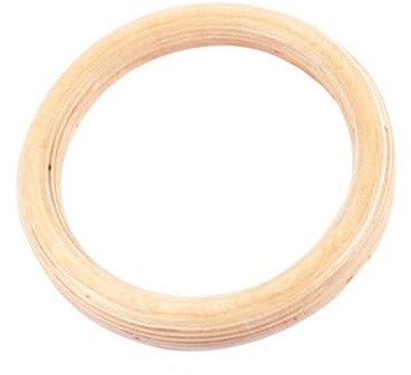 Quzente Fitness Ringe, Gymnastik Trainingsring 28 Mm 32 Mm Sporttraining Wettkampf Birkenringe Für Männer Wowen Krafttraining Training, Klimmzüge Gymnastikringe