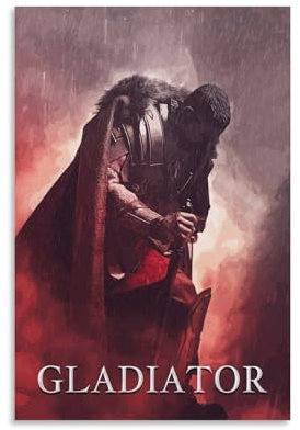 Gladiator-Filmposter, 2 Kunstwerke, Bilddruck, Poster, Wandkunst, Gemälde, Leinwanddekoration, Heimposter, 20 x 30 cm
