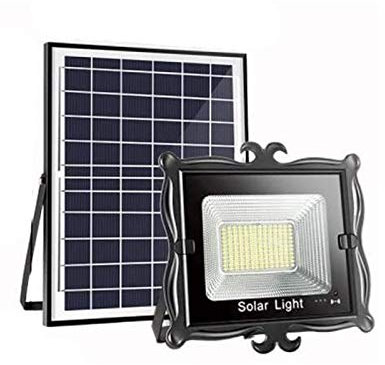 Proiettori, faretti, lampioni Luci di Sicurezza solari con Pannelli solari Cavi di prolunga da 16 Piedi | Luci ad energia Solare da 50W 500LM 42 LED con Telecomando, per Giardino (Colore : 200w)