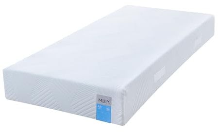 MLILY Matratze Air | IGR Zertifiziert, 120 x 200cm, 2in1 Liegehärten mittel/Fester, kühl/wärmer, ergonomische 7 Zonen AirCell/CoolFlex/BlueFlowSchaum SEAQUAL Oeko-TEX 100, CertiPUR