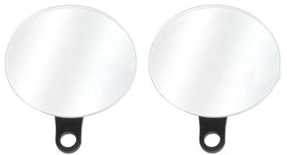 Motorrad Spiegel Für Für Ninja Für 400 650 Für ZX-25R Für ZX-4R ZX-4RR ZX250 ZX400 Motorrad Hilfs Blind Sport Spiegel Einstellbare Rückspiegel Lenkerendenspiegel Motorrad