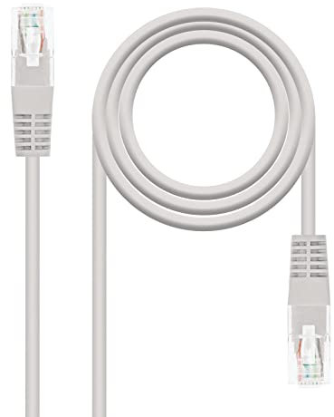 Blendend Cable de red UTP Cat.5e AWG24 de 20 metros, ideal para conexiones rápidas y estables en redes domésticas y oficinas.
