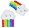 Aragallant Juguetes Sensoriales, 2pcs Juguetes Autismo, Juguetes Antiestrés para Calmar a los Autistas, Juguetes Táctiles Regalos para Niños para TDAH y Autismo