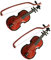 HEMOTON 2 Stück Abs Winziger Violinen Schlüsselanhänger Der Kleinste Violinen Schlüsselanhänger Der Welt Kleinstes Violinen Mit Ton Kleine Violine
