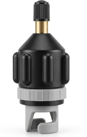 SHPUJUN SUP Adapter für Kompressor & Autopumpe – Premium Ventiladapter aus Nylon & Legierung für Stand Up Paddle Board, Schlauchboot, Kajak – Schnelles Aufpumpen in 5-10 Min – SUP Board Zubehör