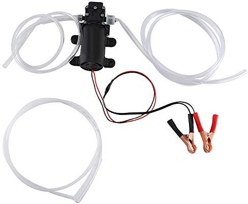 Pompa dell'olio, Pompa di aspirazione per Veicoli o Barche a Motore – 12 V 60 W, Tubi 11/8/6 mm