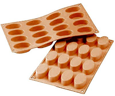 Silikomart Ovali Sushi Gunkan Backform aus italienischem Silikon