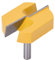 Hilitand YG6 Alloy Router Drill Bit 8x57mm Bottom Planing Cutter Wood 8mm Shank Diameter Router Bit Bottom Cleaning Router Bit