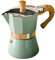 Tixiyu Italienischer Moka Espresso-Kaffeemaschine, 150/300 ml, Aluminium, Perkolator, alle Induktionsherde geeignet