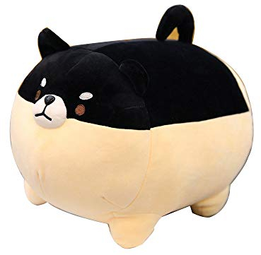 OUKEYI Plüschtier Shiba Inu Plüsch-Hundespielzeug Anime Corgi Kawaii Plüsch weiches Kissen, Plüschtier Shiba Inu Plüsch Spielzeug Kissen Puppe Hund, Plüschspielzeug Geschenke für Mädchen (40,6 cm)