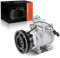 Frankberg Sistemas de aire acondicionado Compresor de aire acondicionado con embrague Gasolina Compatible con Tucson JM Cupé GK Matrix FC Elantra XD Replace# 977012C100incl. aceite premezclado