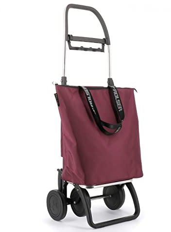 Klappbarer Einkaufstrolley Rolser Mini Bag Plus MF 4 Räder - Burdeos