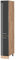 Vicco Apothekerschrank R-Line, Anthrazit Hochglanz/Goldkraft Eiche, 30 cm