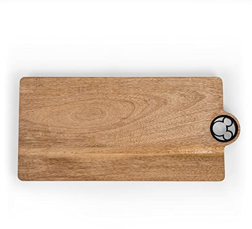PICNIC TIME Disney Mickey Mouse Servierbrett, Servierplatte, Charcuterie Board (Mangoholz)