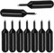 Privacy Stamp Roller Refill, 9-teiliges Identity Theft Protection Roller Stamp Wide Kit, Stempelzubehör für Diebstahlschutz und Datenschutz, Confidential Roller Stamp zum Schutz und Verstecken von Rec