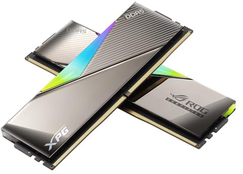 ADATA Lancer RGB ROG Module de mémoire 32 Go 2 x 16 Go DDR5 6600 MHz ECC