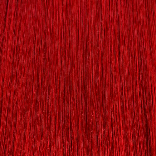 GLOBAL EXTEND® Invisible Tape I Hochwertiges Haar I Unauffällige Befestigung I Vielseitige Extensions I Schonende Anbringung I Wiederverwendbar (35 cm, rot)