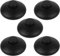 Ticeed 5PCS interruttore a pedale per lampada interruttore piede interruttore rotondo per alimentazione interruttore a pedale di ricambio per lampada da terra e da tavolo, diametro 70 mm, nero