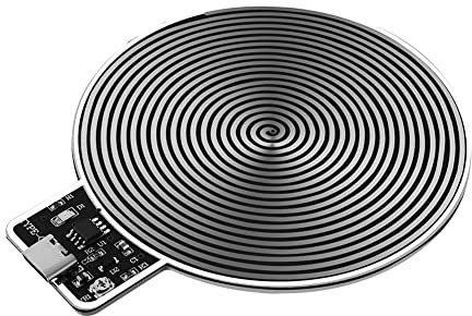 HUTSRAI Alimentación USB 7,8 Hz Ondas Generador De Pulso Ultra-Basse Frecuencias Ameliorador Sueño Ondas Circulares