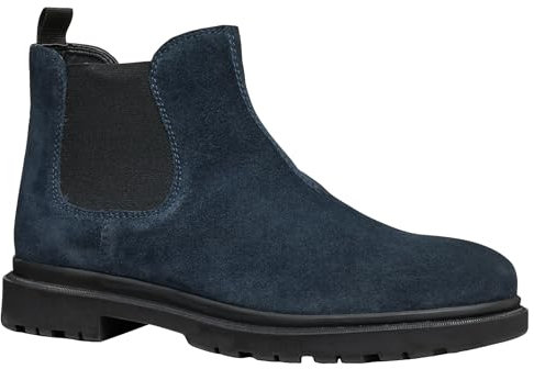 Geox U Andalo A, Stivali Uomo, Blu Navy, 43 EU