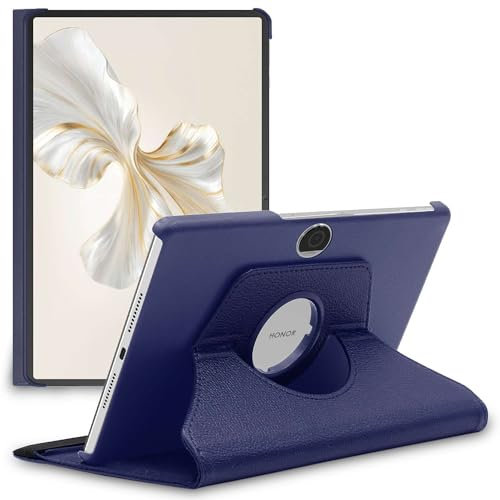 ebestStar - Funda para Honor Pad 9, Carcasa Capa Giratoria, 360 Protectora, Cuero PU Soporte, Azul Oscuro
