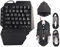 RGB Keyboard Mouse Converter Set for Mobile Games with Screen Casting, Compatible for PUBG and, Wired Wireless Combo for Android,