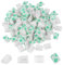 Self Adhesive Cable Clips, White Wire Clips for Cable Management - Strong Adhesion Plastic Flat Cable Clips 100PCS