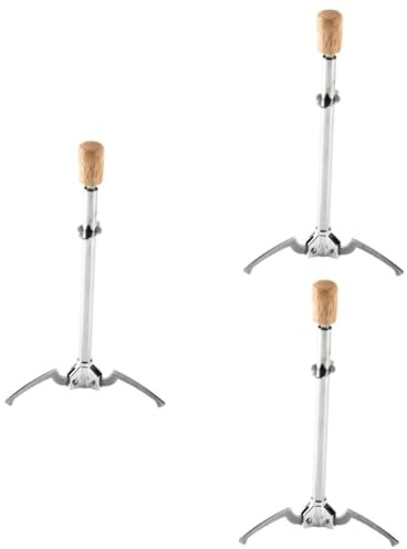 MERRYHAPY 3pcs Stainless Steel Multifunctional Ice Clamp for Kitchen Gadget for BBQ Buffets and Parties Food Clip for Ice and More