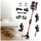 Aspirateur Balai Laveur sans Fil 5 en 1 Compact - Puissant 16000Pa, Balai Vapeur sans Fil pour Voiture, Maison, Bureaux, Poils d'animaux
