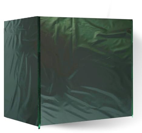 Abdeckung für Kaninchenstall,Hasenstall wasserdichte Staubschutz,Doppelschicht-Kaninchenstall-Abdeckung,Staubschutz für Rubbits,Hamster, Haustiere,Hauszubehör,122 * 50 * 105 cm (Stil 3)